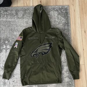 Nike Olive Green Hoodie Jacket